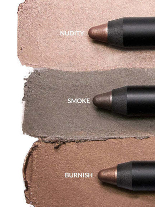 Nudestix Mini Nude Makeup Set for Eyes Metallics Burnish Smoke Nudity 4 Pieces