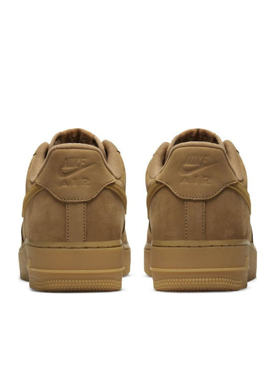 Nike Air Force 1 '07 Adidași Bărbătești Flax / Gum / Maro Deschis
