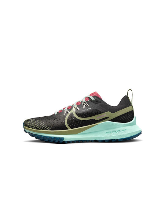 React Pegasus Trail 4 Sport Shoes Trail Running Black / Alligator / Canyon Rust / Mint Foam