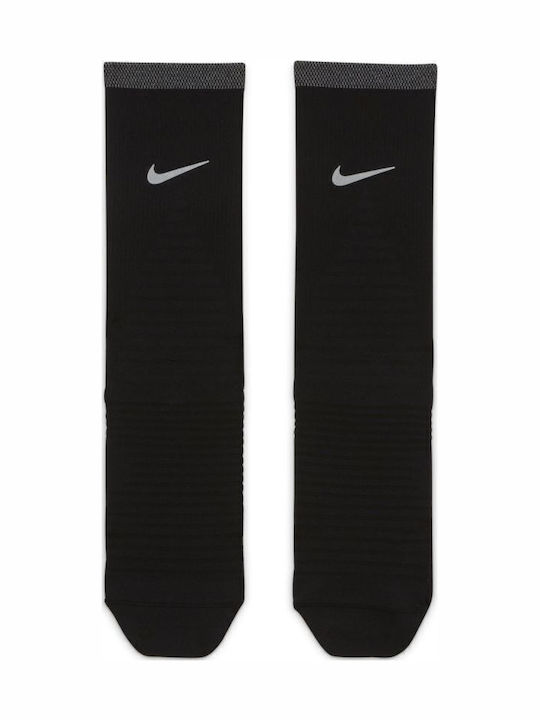 Nike Spark Lightweight Running Socks Black 1 Pair