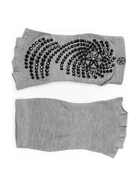 Gaiam Yoga/Pilates Socken Gray 1 Paar