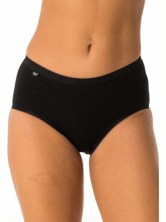 Basic Midi Women's Slip Black