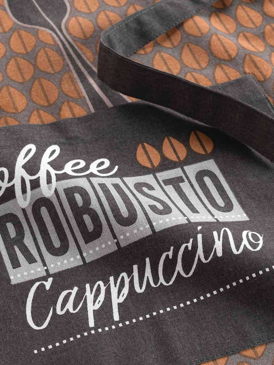 Cappuccino Küchenschürze Braun 84x60cm 1731263 1Stück