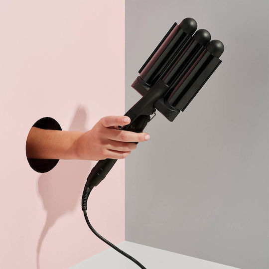 Mermade Hair Pro Black Waver Lockenstab für gewelltes Haar 32mm MH5008