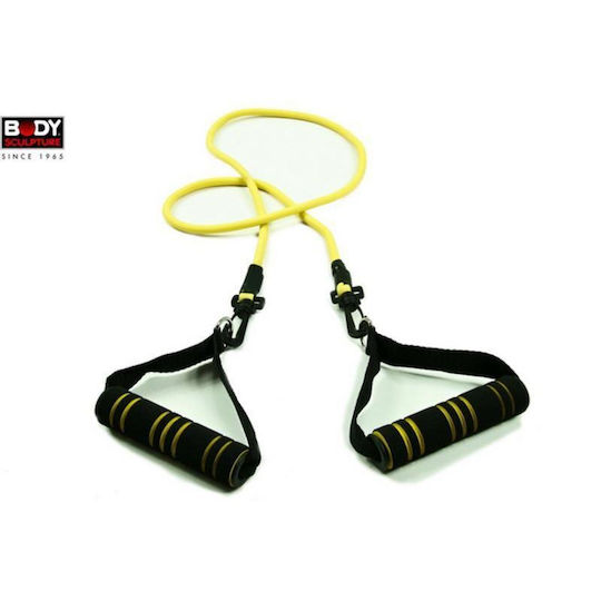 Body Sculpture BB2330 Σωληνωτά Λάστιχα Γυμναστικής με Λαβές Σετ 3τμχ Πολύχρωμα 1.14m