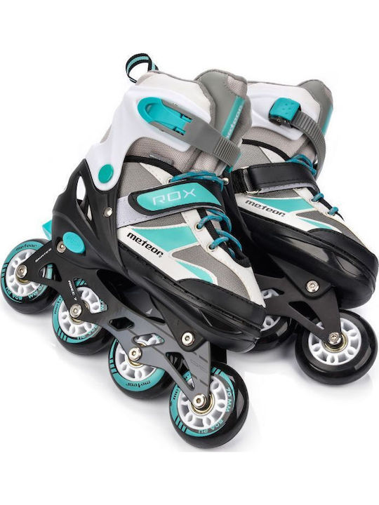 Meteor Rox Inline Rollers Τιρκουάζ Παιδικά
