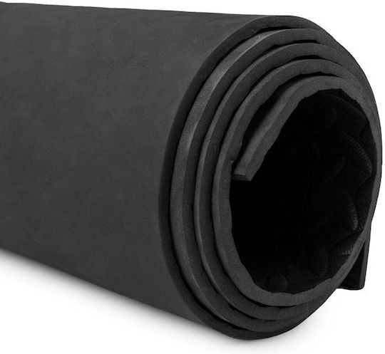 Body Sculpture Gym Exercise Equipment Floor Mat Black 200x100x0.6cm