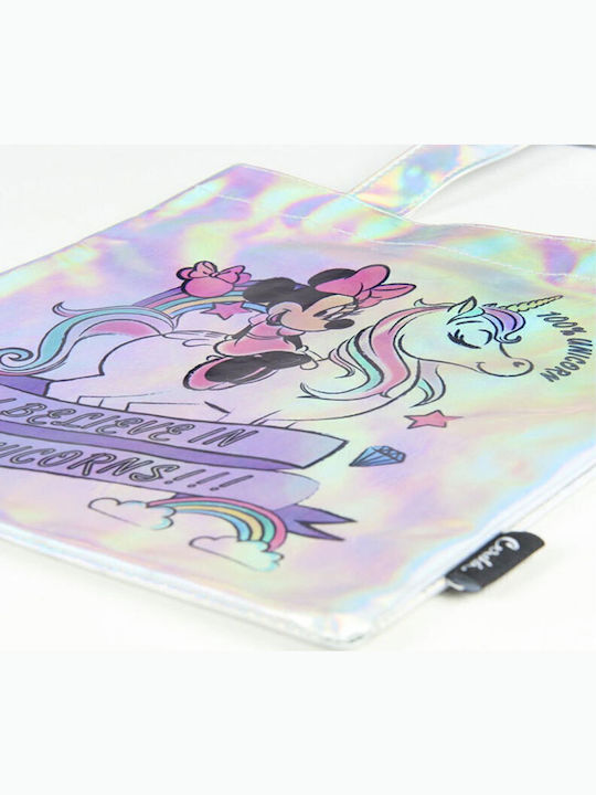 Cerda Minnie Mouse I Believe In Unicorns Geantă De Umăr Pentru Copii Argintie Cerda Minnie Mouse I Believe In Unicorns Geantă De Umăr Pentru Copii Argintie