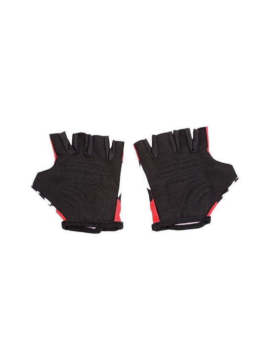Globber 528-100 XS Mănuși De Ciclism Scurte Unisex Roșii