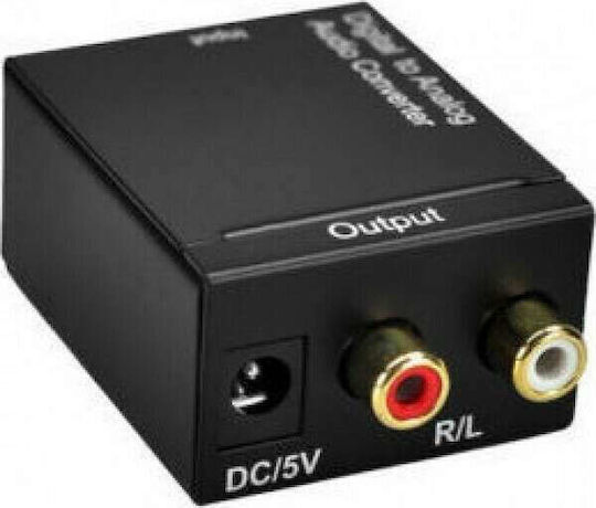 Μετατροπέας RCA / Toslink female σε RCA 2x female 1τμχ FTT14-026