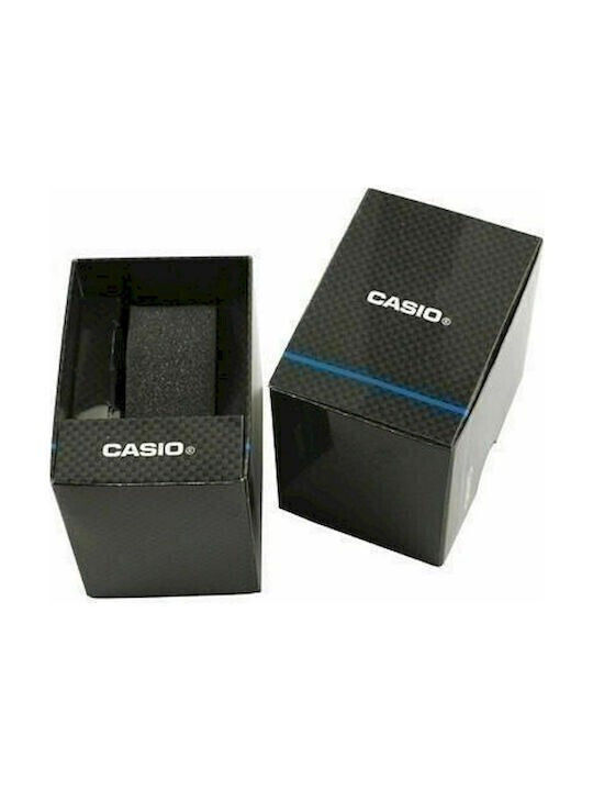 Casio Men's Watch 43.6mm Battery with Black Rubber Strap