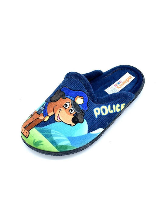 Adam's Shoes Anatomic Kids Slipper Blue