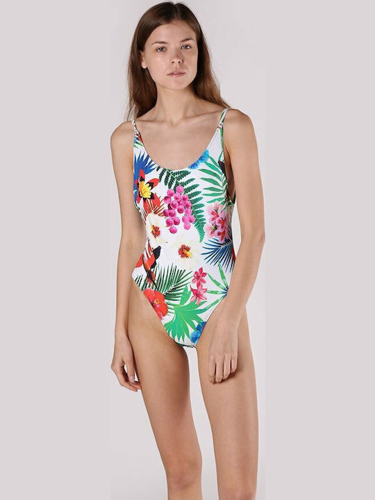 Tropic Costum De Baie Întreg Floral
