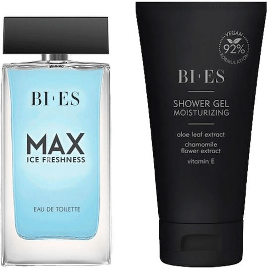 Bi-es Max Ice Freshness Ανδρικό Σετ με Eau de Toilette 2τμχ