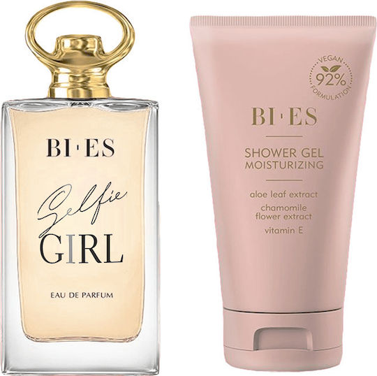 Bi-es Selfie Frauen Duftset mit Eau de Parfum und Duschgel 2Stücke