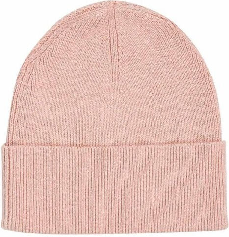 Beanie Γυναικείος Σκούφος Πλεκτός σε Ροζ χρώμα