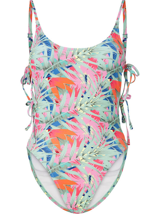 Blair Badeanzug Blumen Washed Pink
