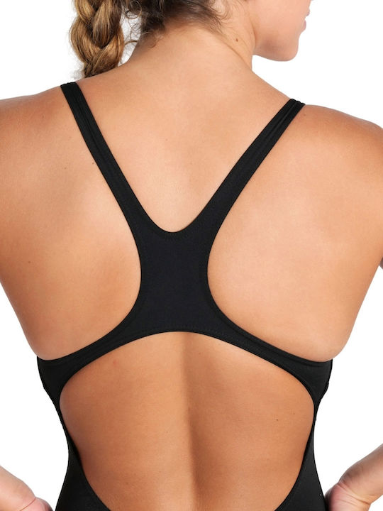 Pro Solid Sportlicher Badeanzug Schwarz