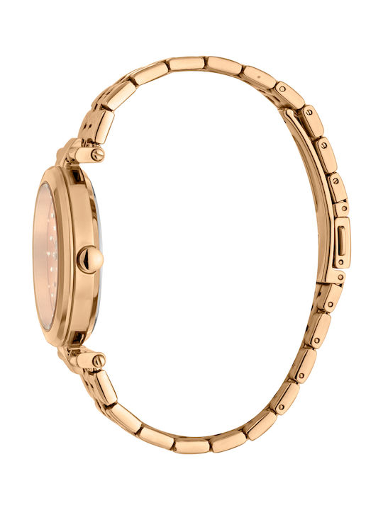 Esprit Fine Dot Women's Watch with Pink Gold Metal Bracelet