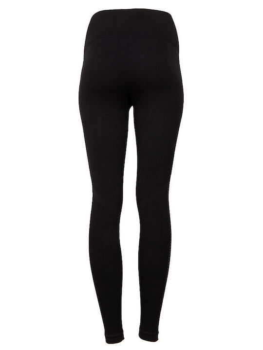 Women's Cropped Training Legging High Waisted Black
