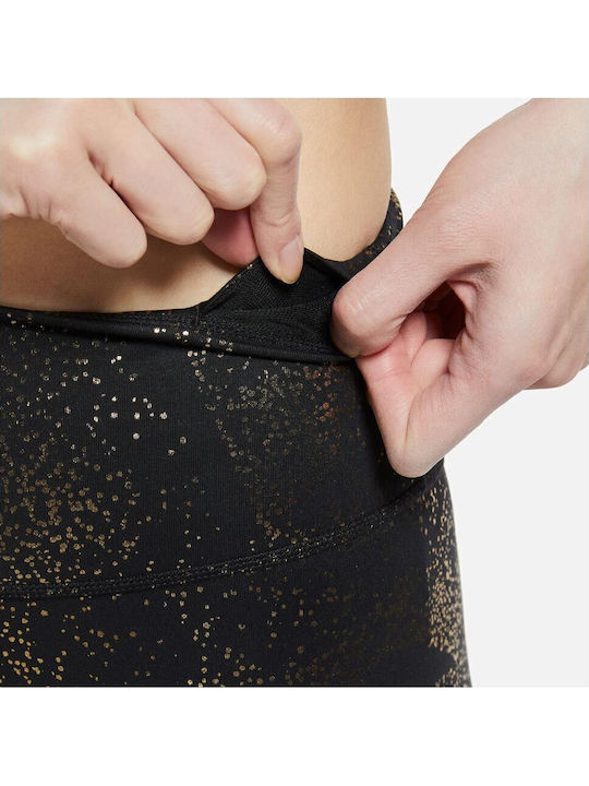 One Women's Long Training Legging High Waisted Dri-Fit Black