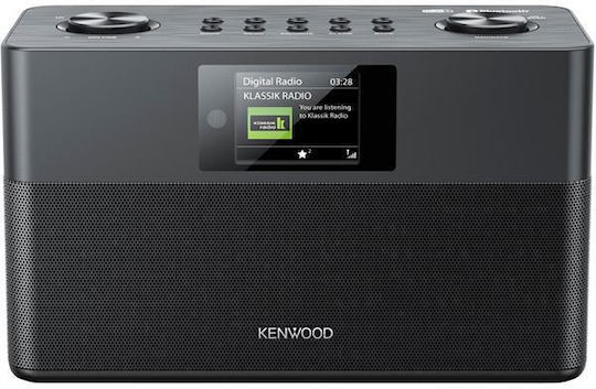 Kenwood CR-ST80DAB Επιτραπέζιο Ραδιόφωνο Ρεύματος DAB+ με Bluetooth Μαύρο