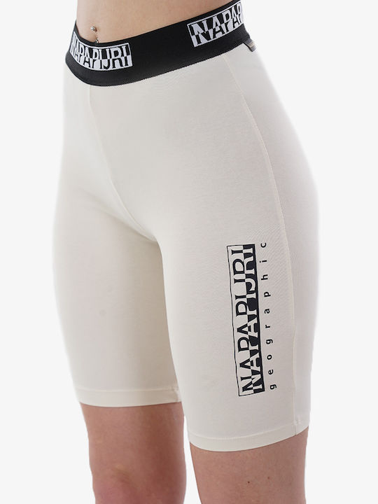 Women's Bike Legging High Waisted White