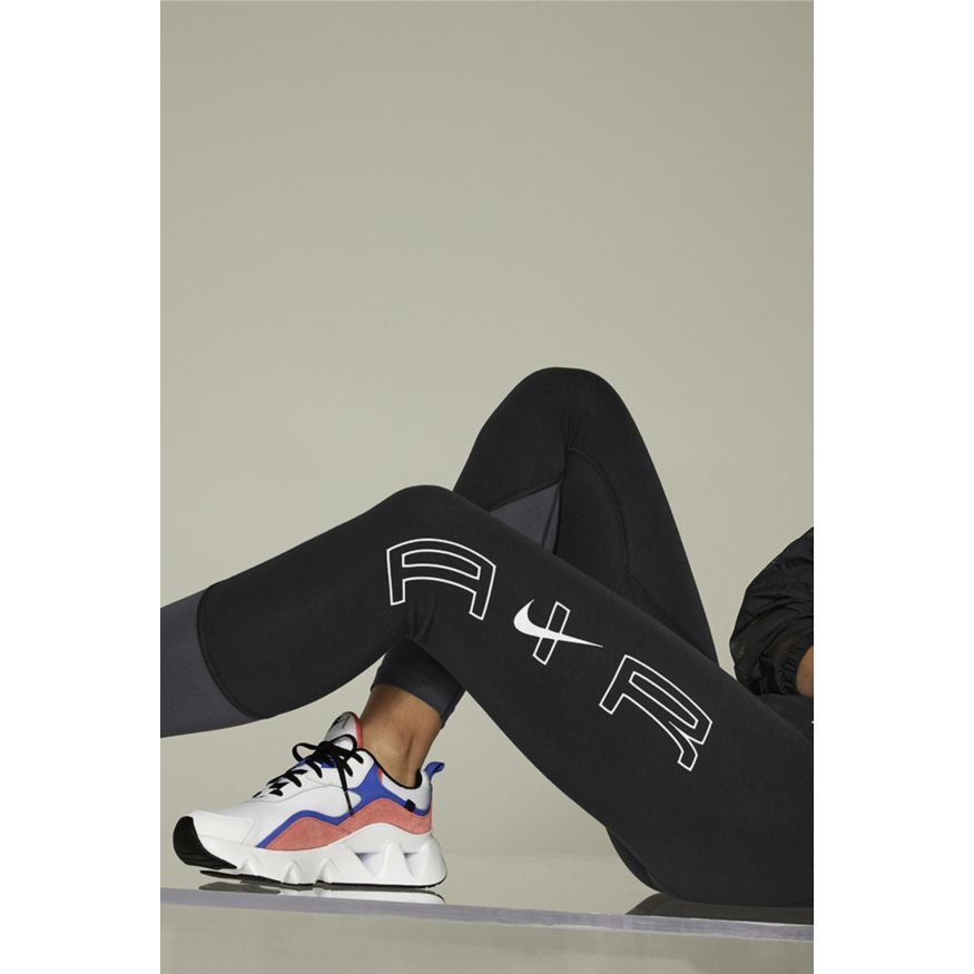 Nike Sportswear Air Training Γυναικείο Μακρύ Κολάν Μαύρο DD5423-010