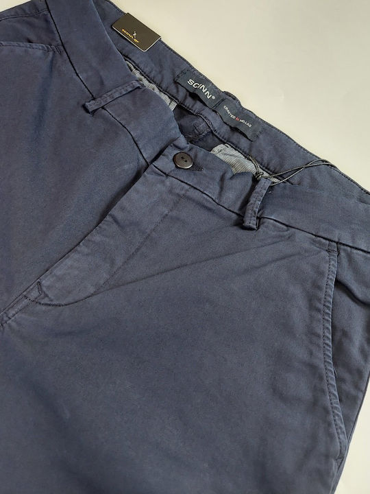 Scinn Dilbert Herrenhose Chino Marineblau