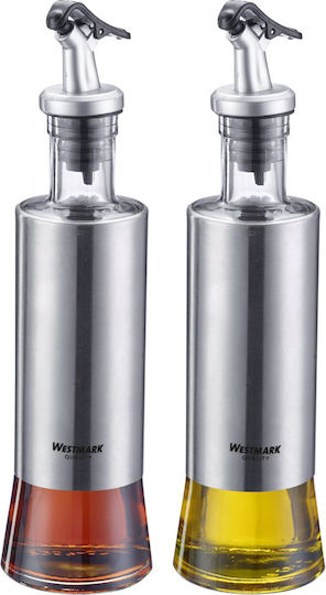 Westmark Lissabon Öl- & Essigspender-Set Glas mit Ausgießer 300ml