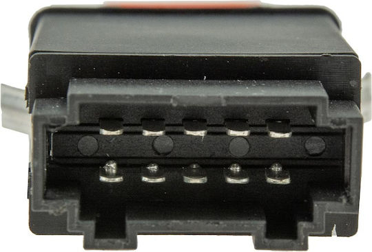 NTY Διακόπτης Αλάρμ Αυτοκινήτου για Audi A3 1996-2003 10pin Μαύρο