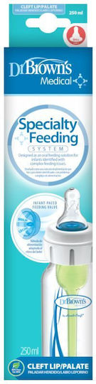 Dr. Brown's Plastic Baby Bottle Options Narrow Neck Anti-Colic with Silicone Nipple for 0+, 0+ m, months 250ml