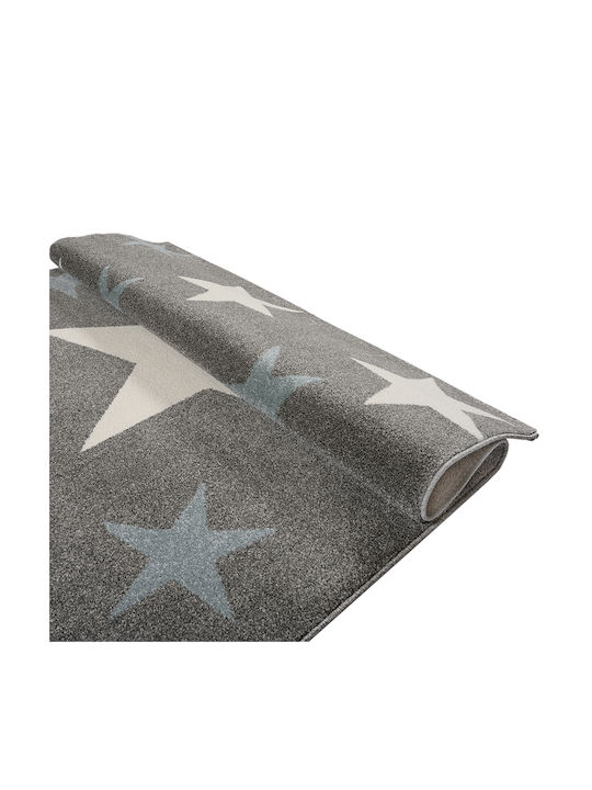 Polcarpet 1925 Star Детско килимче Звезди Blue Light 200x290см