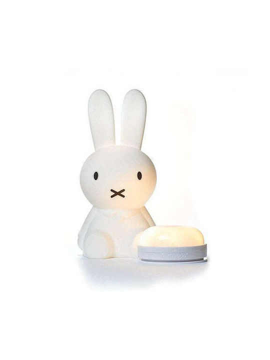 Mr Maria LED Miffy mit Farbwechsel Weiß 15x15x30εκ.