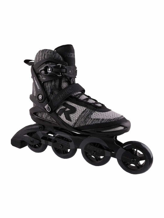 Roces Thread M Inline Skates Inline Rollers Μαύρα Ενηλίκων
