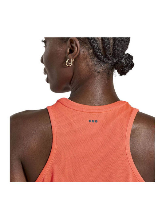 Saucony Women's Athletic Blouse Sleeveless Orange