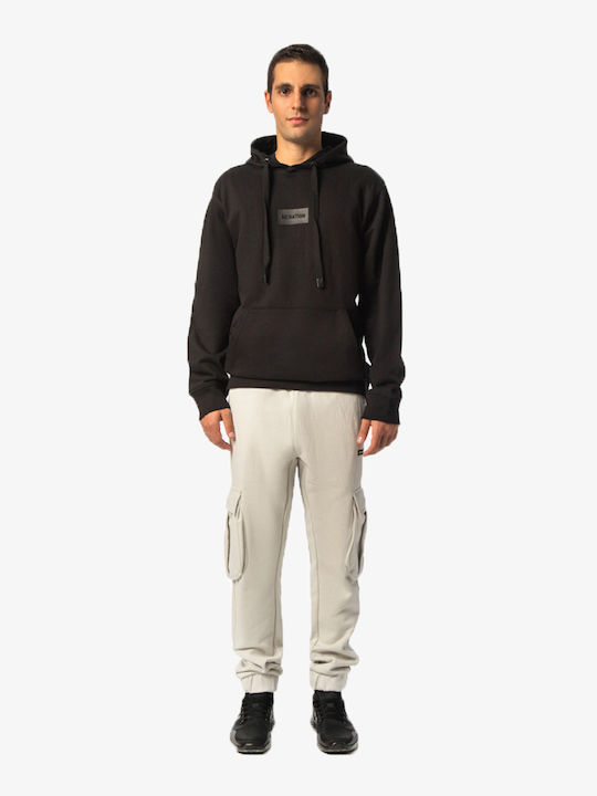 Sweatshirt mit Kapuze Schwarz