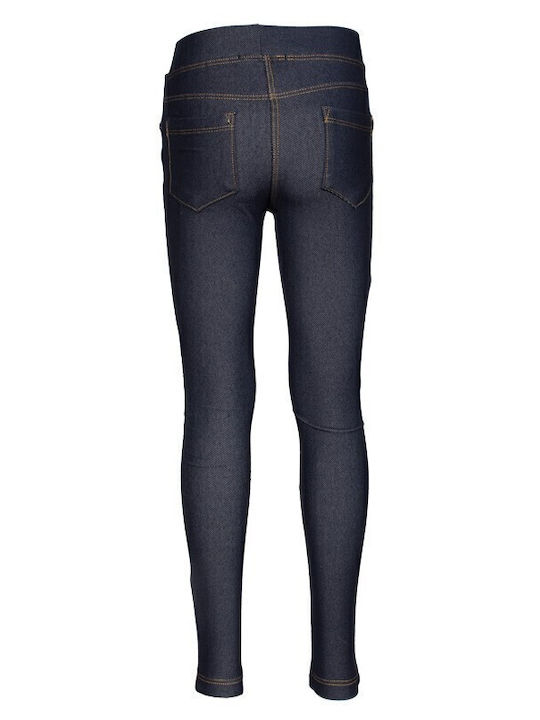 Kinder Leggings Lang Blau
