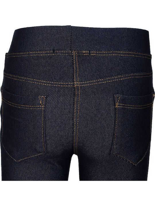 Kinder Leggings Lang Blau