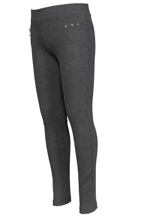 Kinder Leggings Lang Gray