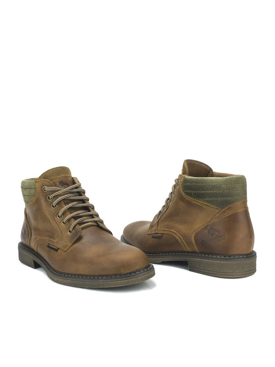Leather Tabac Brown Boots