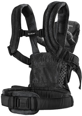 BabyBjorn Κλασικός Μάρσιπος Harmony 3D Mesh Black με Μέγιστο Βάρος 15kg