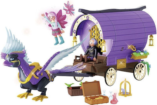 Playmobil Ayuma Fairy Carriage with Phoenix Bird for 7-12 years old