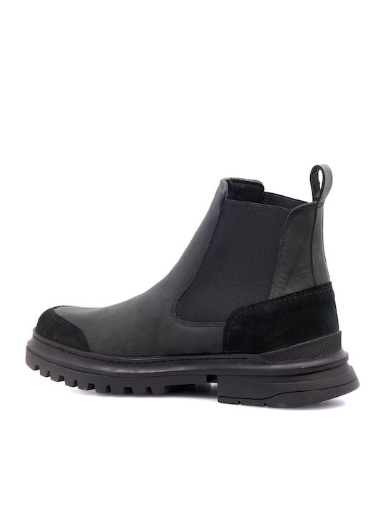 Schwarz Chelsea Stiefeletten Anatomisch