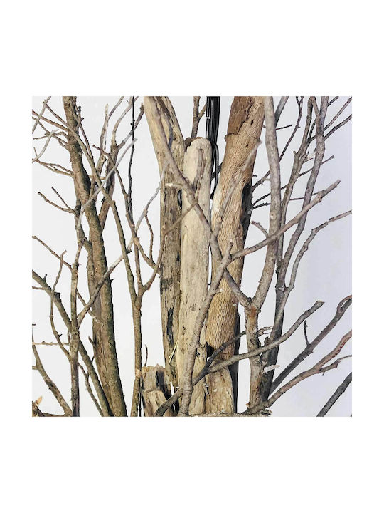 Lampadari Salem Kronleuchter 6xE14 mit Holz Braun W-50-100-1090-6L