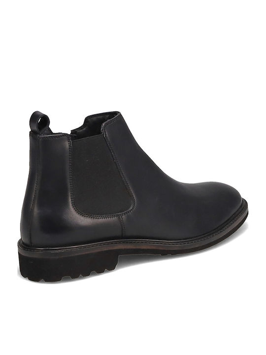 Leather Black Chelsea Boots