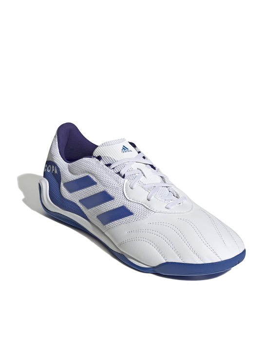 adidas Copa Sense.3 Ποδοσφαιρικά Παπούτσια Σάλας IN Λευκά