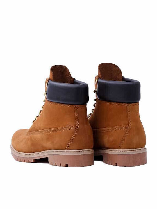 Leder Tabac Braun Stiefel
