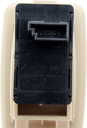 NTY Car Window Switch for BMW E53 / E90 / E91 / X3 / X5 / X6 3pin Beige
