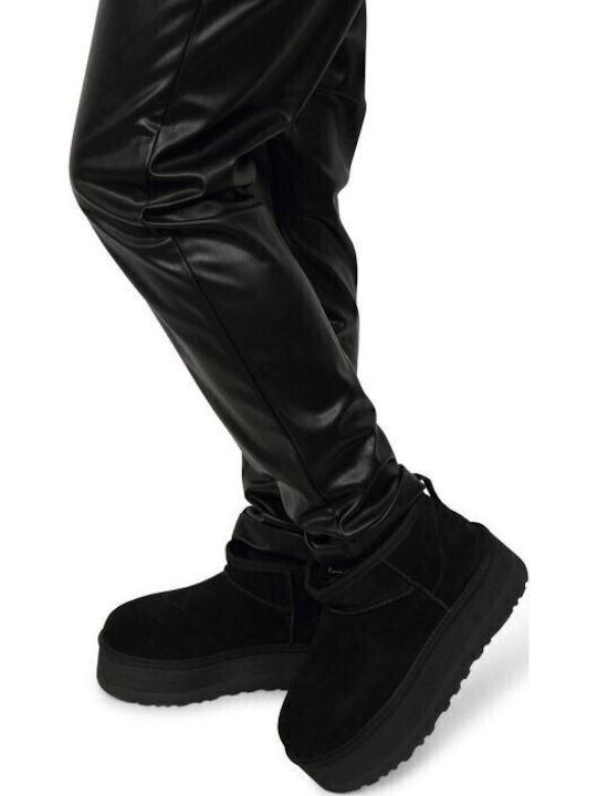 UGG Classic Ultra Mini Platform Ankle Boots Black